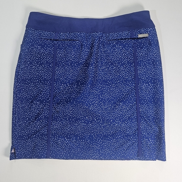 Adidas Golf Skort XS Purple White Microdot Inner Shorts Preppy Tennis Activewear - Picture 5 of 9